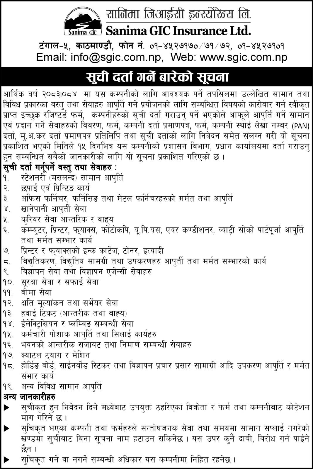 notice